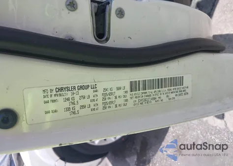 2014 Dodge Journey Sxt z USA, uszkodzony, nr VIN 3C4PDDBG1ET149984